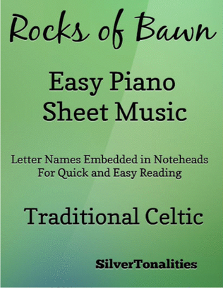 Book cover for The Rocks of Bawn Easy Piano Sheet Music