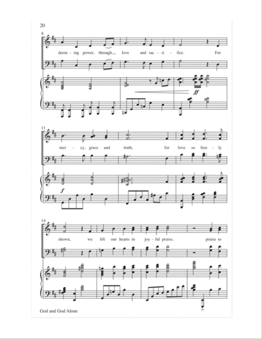 Worship Openers: Introits that Work!, Vol. 2 4-Part scores gallery preview page 22