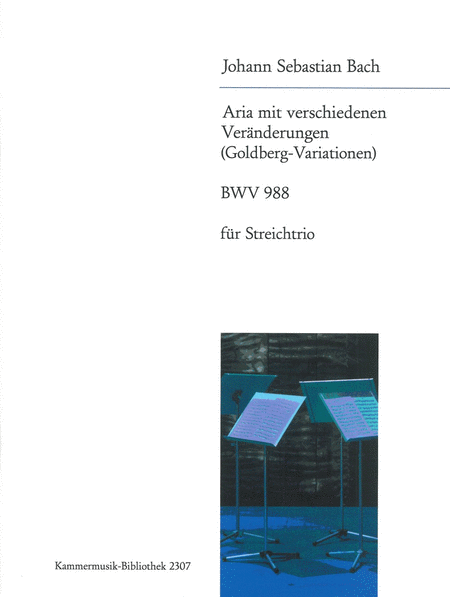 Goldberg-Variationen BWV 988 bearb. f. Streichtrio