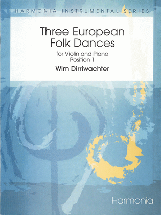 Book cover for Three European Folk Dances