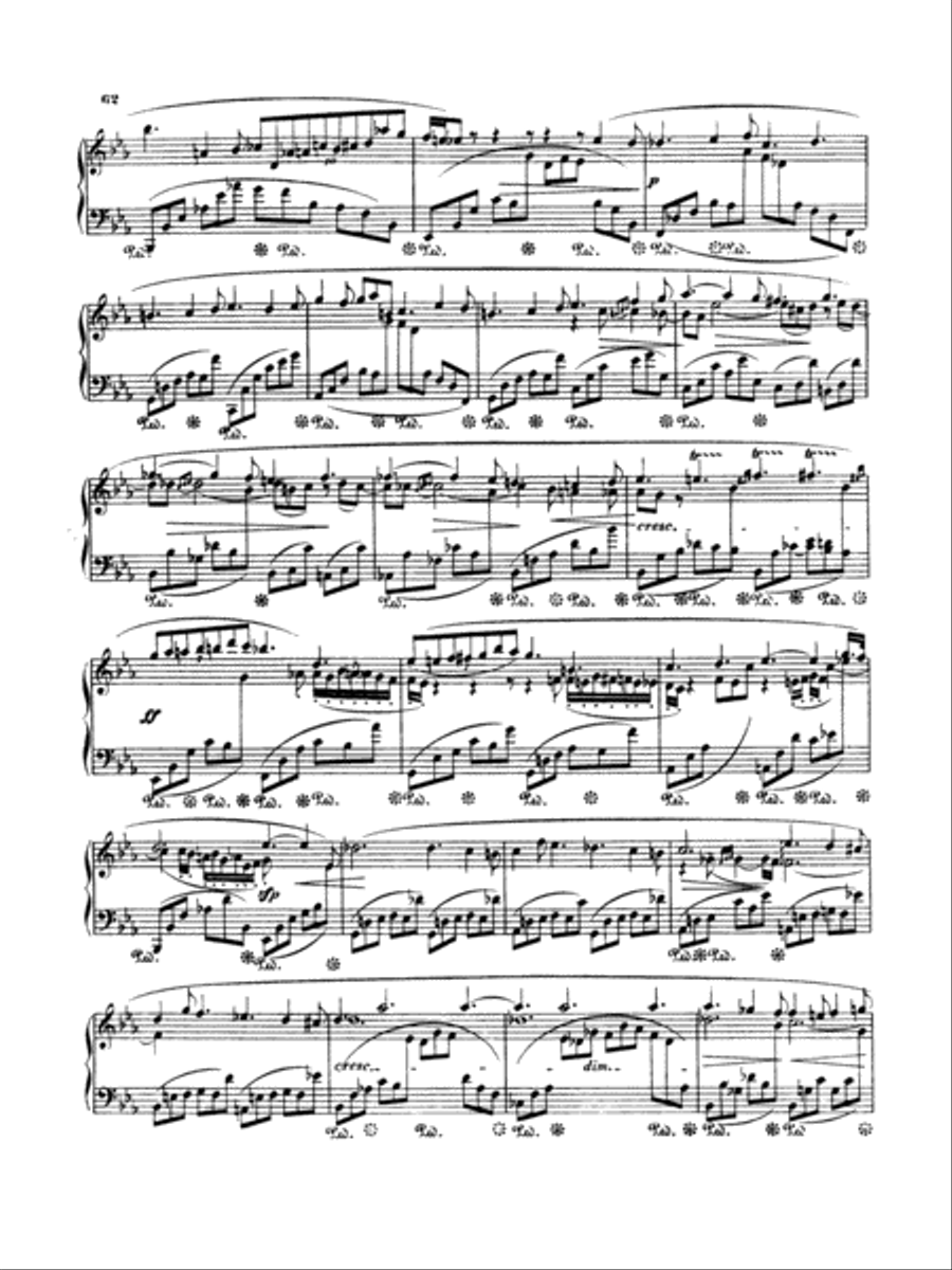 Chopin: Nocturne Op. 55, No. 2 (Ed. Franz Liszt) Piano Solo scores gallery preview page 2