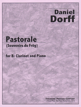 Book cover for Pastorale (Souvenirs Du Frog)