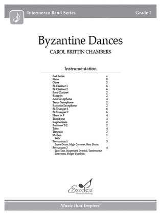 Book cover for Byzantine Dances
