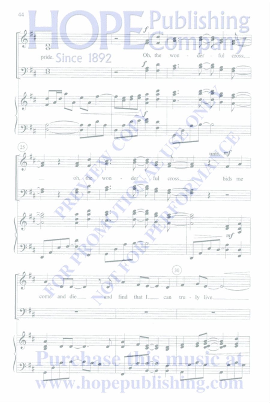 Here is the Love Here is the Love Choir scores gallery preview page 48