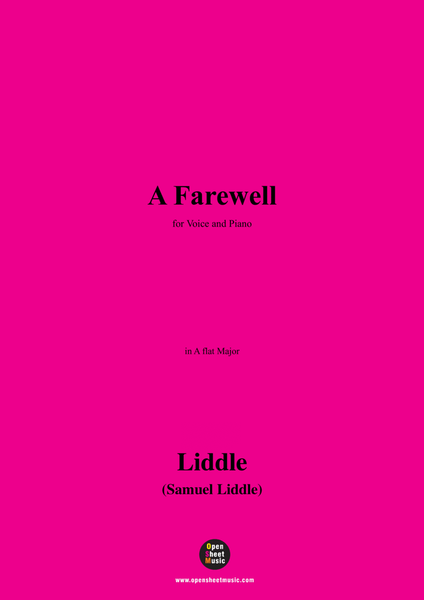 Liddle-A Farewell,in A flat Major