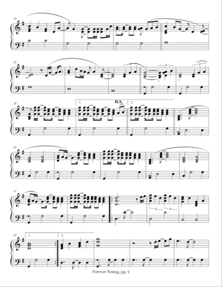 Forever Young Carillon scores gallery preview page 2