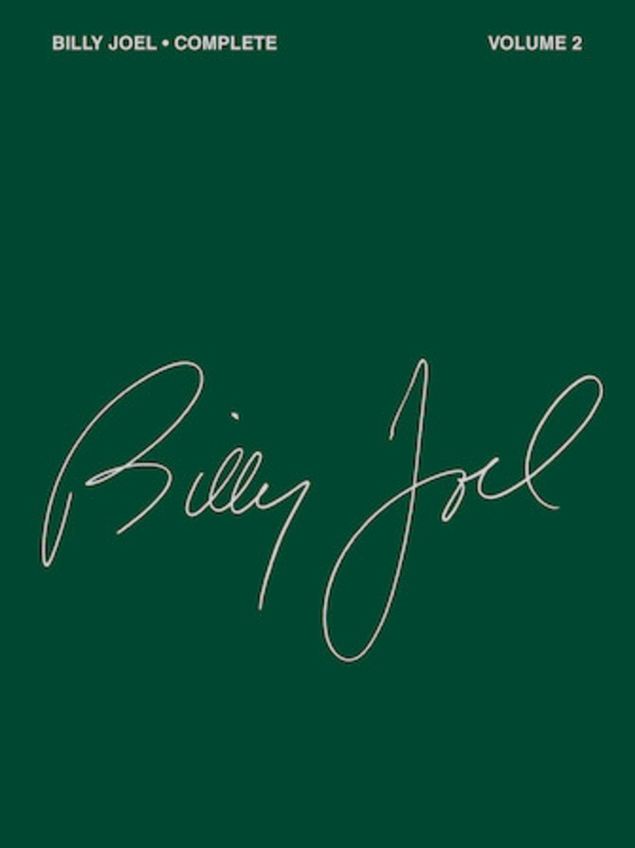 Billy Joel Complete – Volume 2 Piano, Vocal, Guitar scores gallery preview page 1
