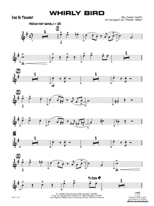 Whirly Bird: 2nd B-flat Trumpet