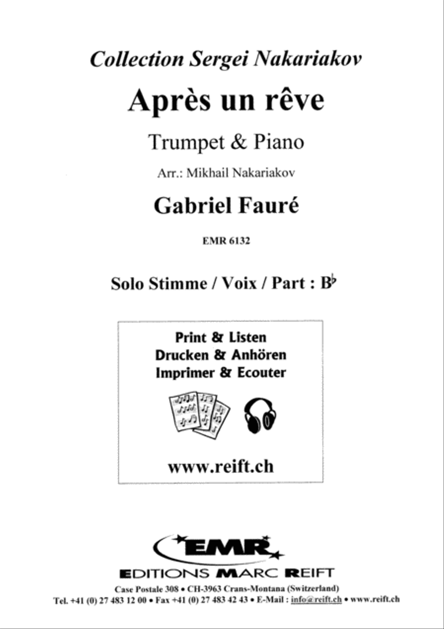 Apres un reve Cornet scores gallery preview page 2
