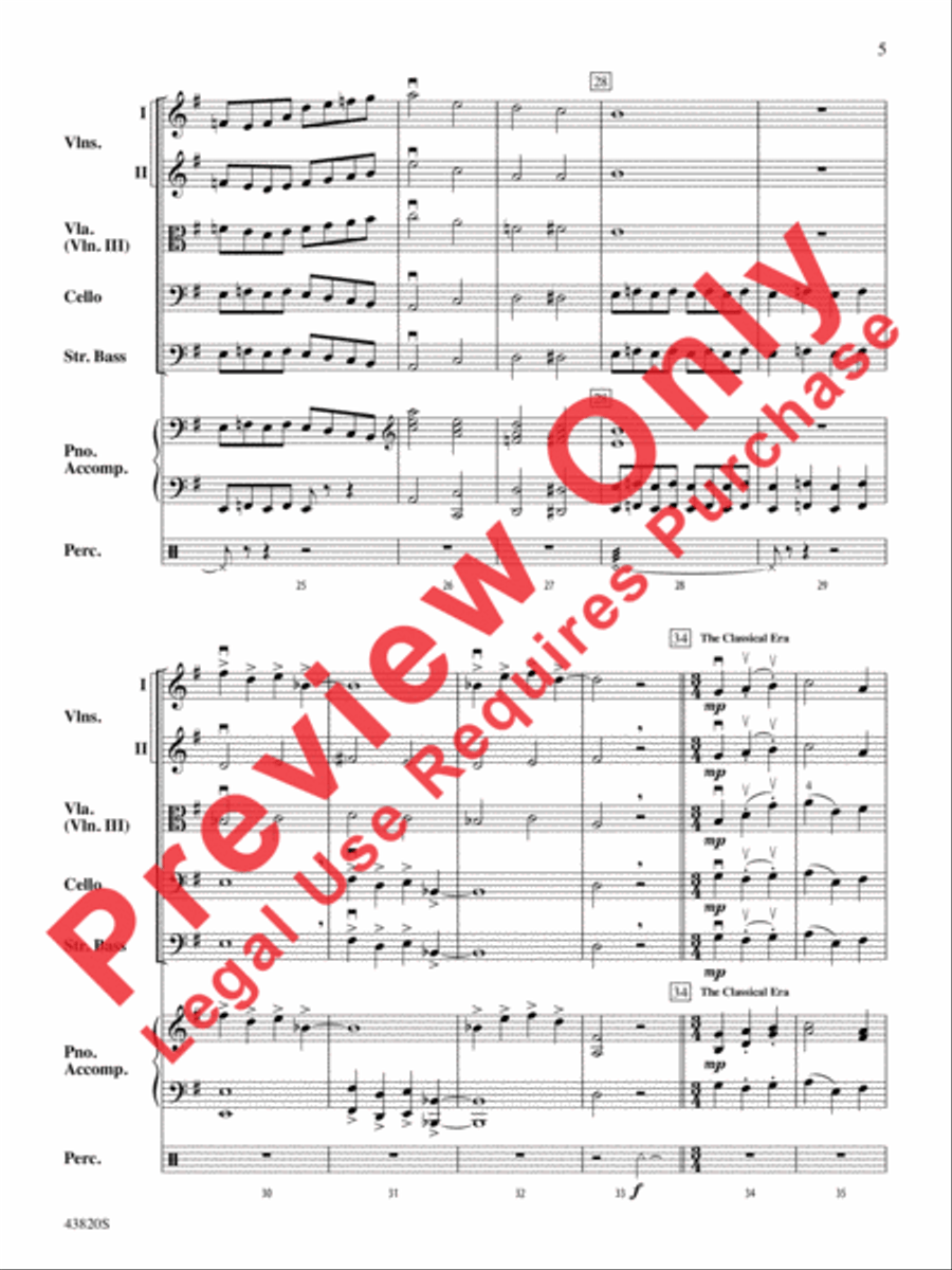 Time Machine String Orchestra scores gallery preview page 6