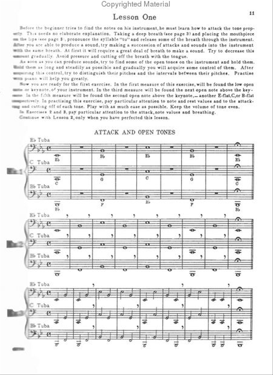 Foundation to Tuba and Sousaphone Playing Tuba scores gallery preview page 2