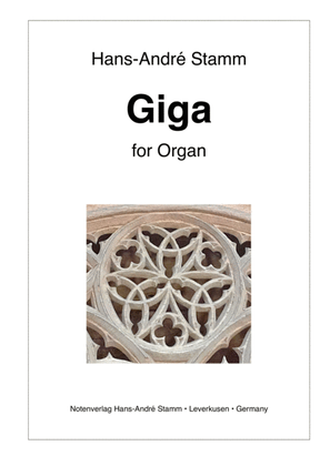 Book cover for Giga for organ