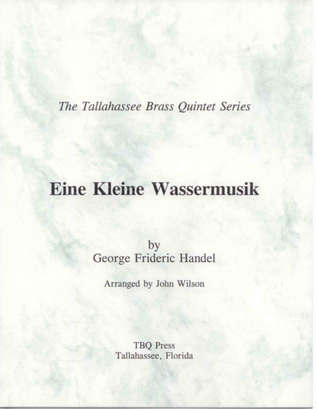 Book cover for Eine Kleine Wassermusik