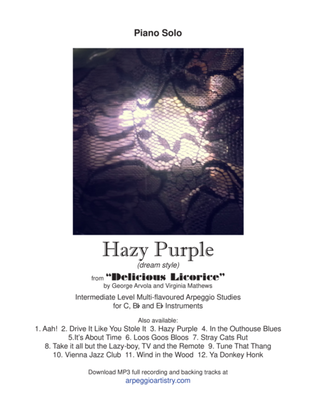 Hazy Purple, Piano Solo