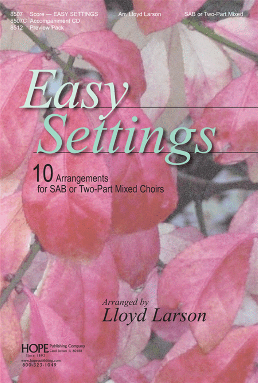 Easy Settings 1 3-Part scores gallery preview page 1