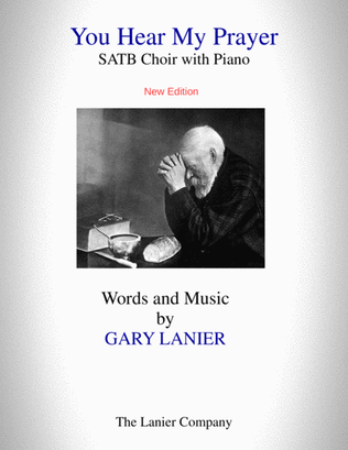Book cover for YOU HEAR MY PRAYER (SATB Choir and Piano)