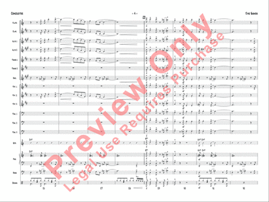 Jive Samba Jazz Ensemble scores gallery preview page 7