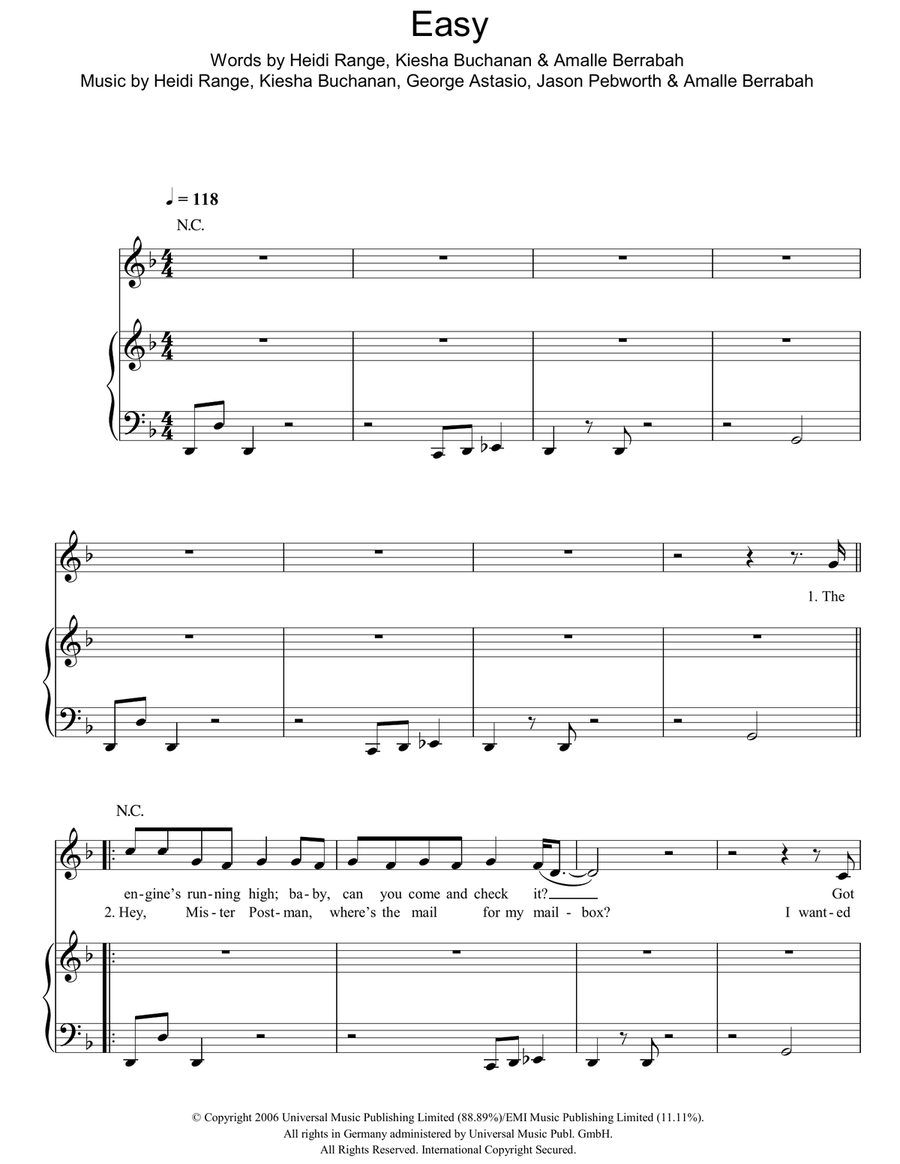Easy Acoustic Guitar scores gallery preview page 1