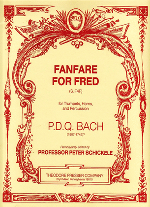 Book cover for Fanfare For Fred