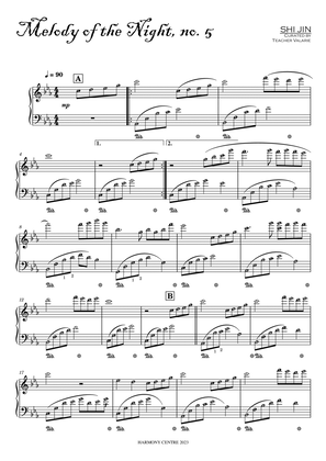 Melody of the Night (Piano Grade 5)