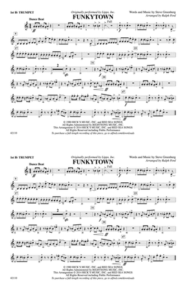 Funkytown: 1st B-flat Trumpet
