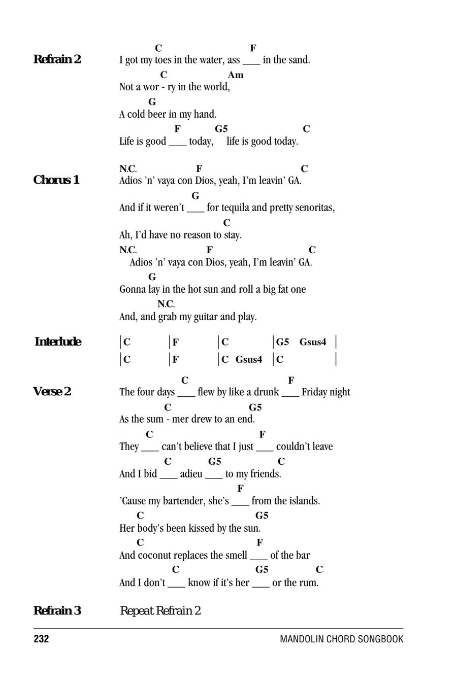 Toes Mandolin scores gallery preview page 2