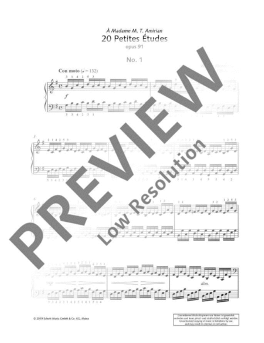 20 Little Studies Piano Method scores gallery preview page 11