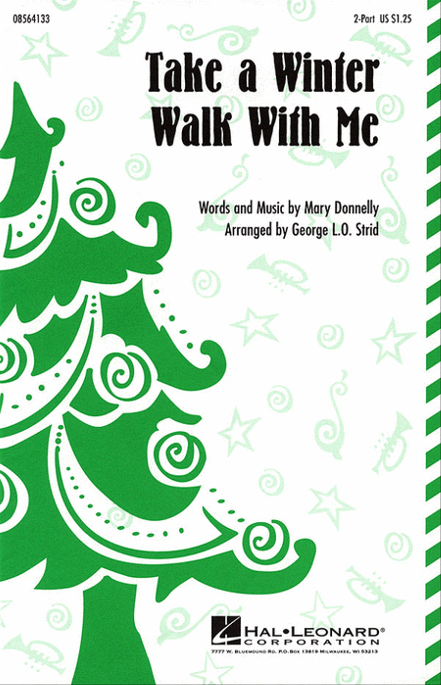 Take a Winter Walk with Me 2-Part scores gallery preview page 1