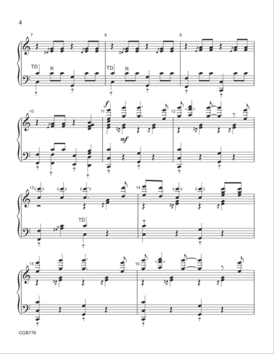 The Butterfly Song Handbell Choir scores gallery preview page 4