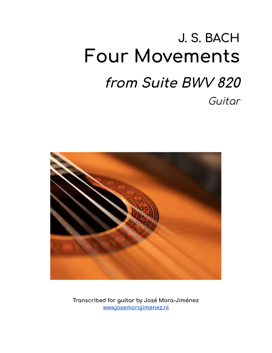 4 Movements from Suite BWV 820