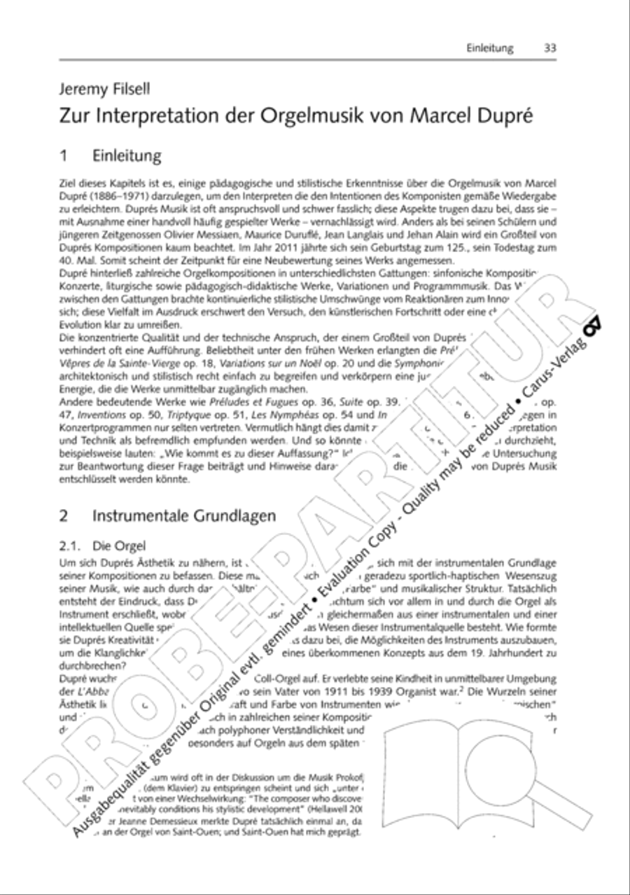 Orgelschule zur historischen Auffuhrungspraxis Organ Solo scores gallery preview page 34