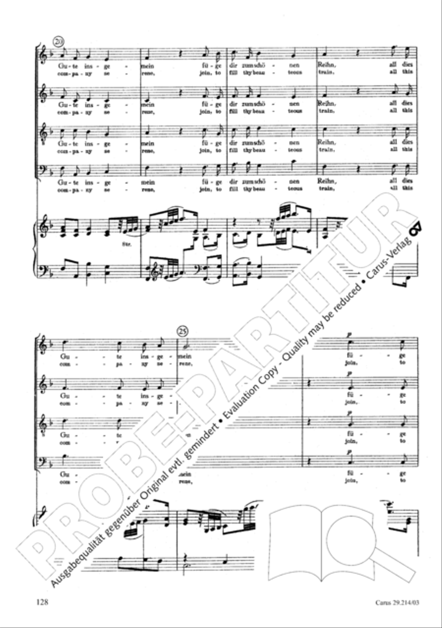 L'Allegro, il Pensieroso ed il Moderato TB scores gallery preview page 129