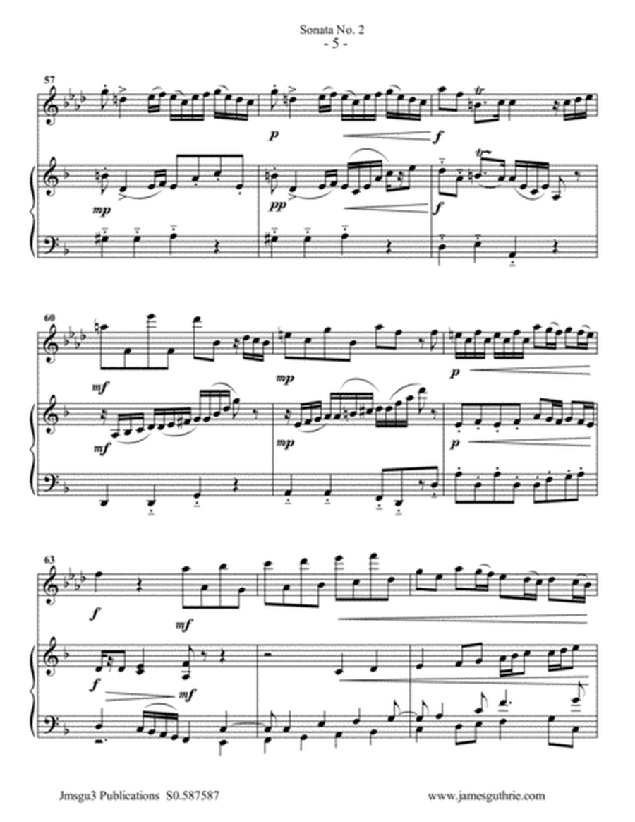 Vivaldi: Sonata No. 2 for Oboe d'Amore & Piano image number null