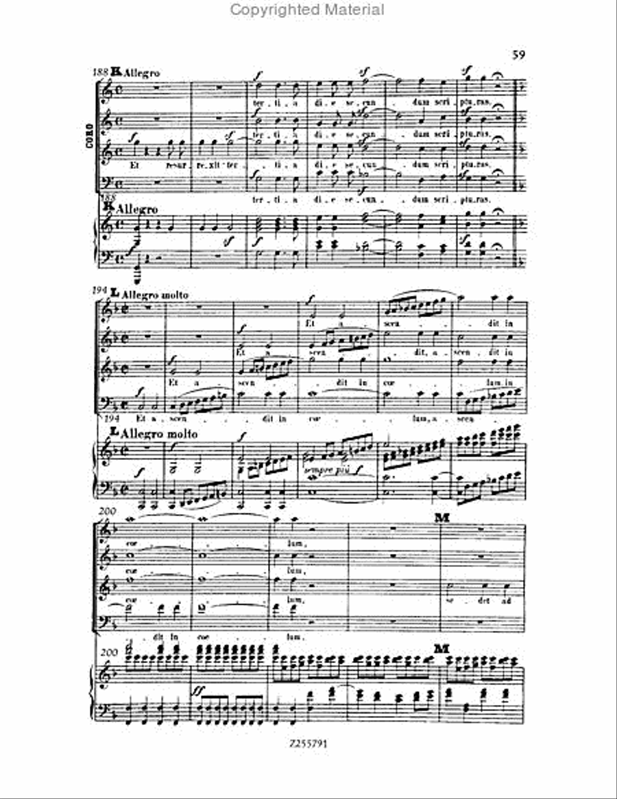 Missa Solemnis, Op.123 Choir scores gallery preview page 59