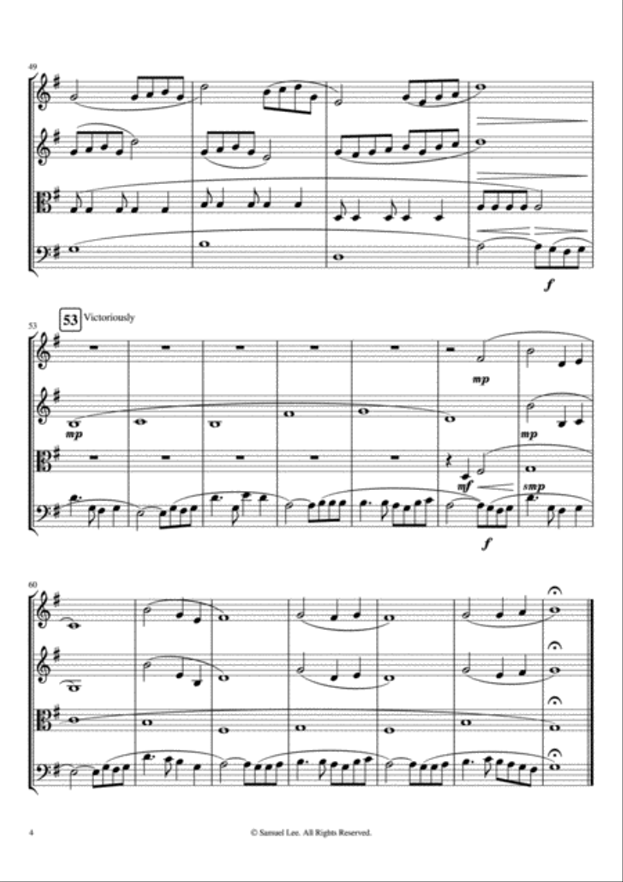 If Only If Only String Quartet scores gallery preview page 5