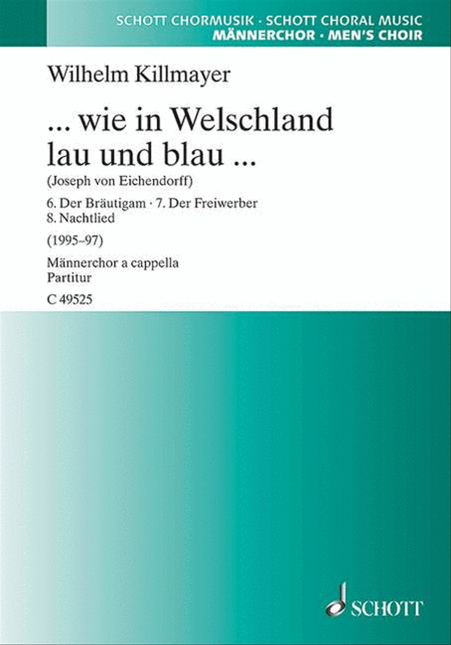 Killmayer W Braeutigam/freiwerber/nachtl. TTBB scores gallery preview page 1