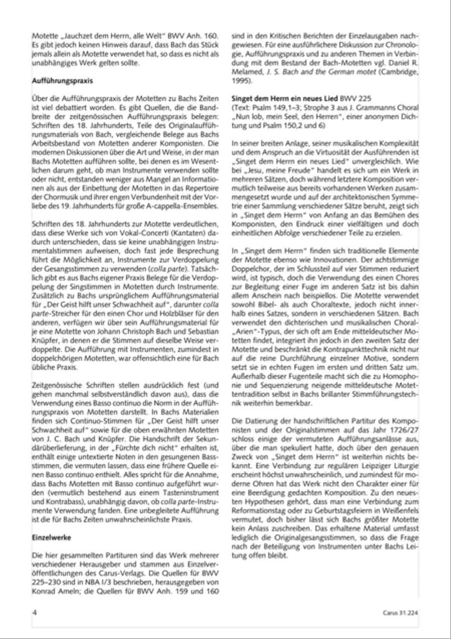 The Complete Motets (Samtliche Motetten) Choir scores gallery preview page 5