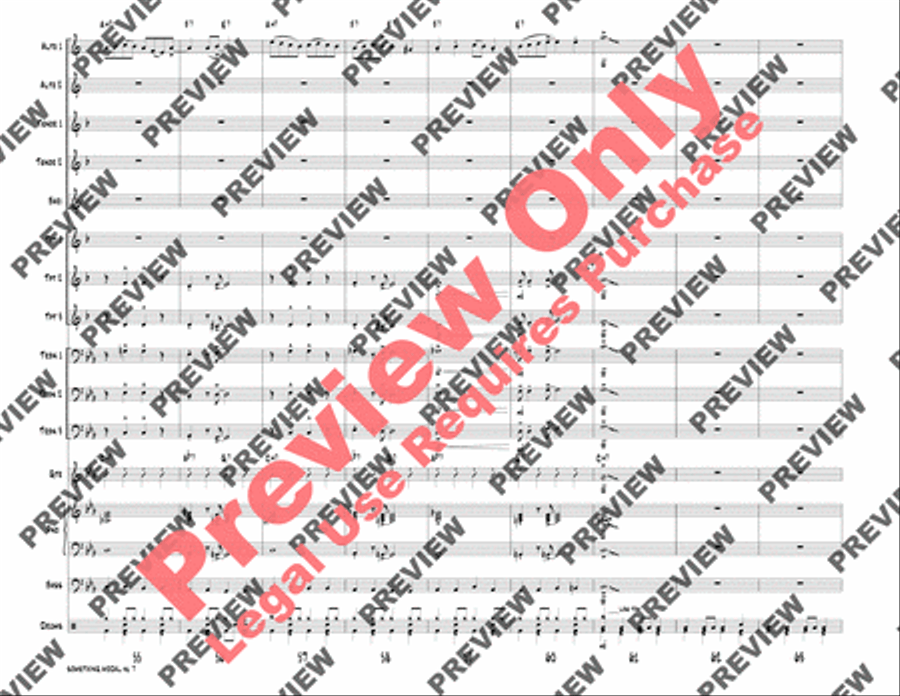 Something Modal Jazz Ensemble scores gallery preview page 12