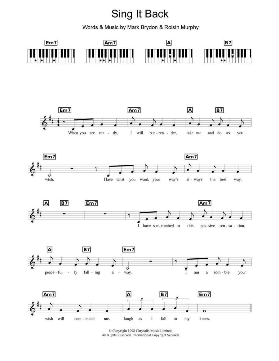 Sing It Back