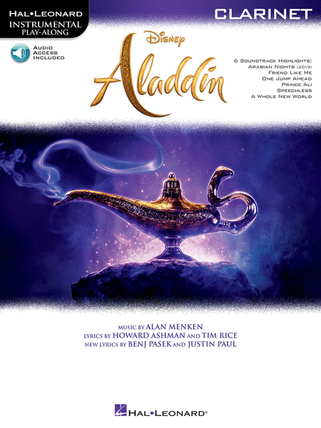 Aladdin (Instrumental Play-Along Series for Clarinet)