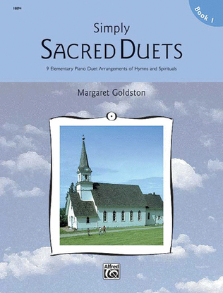 Book cover for Simply Sacred Duets, Book 1