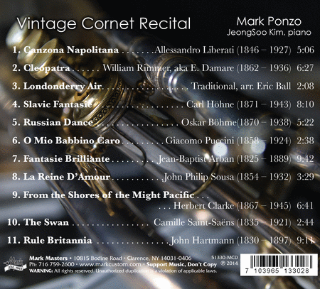Vintage Cornet Recital