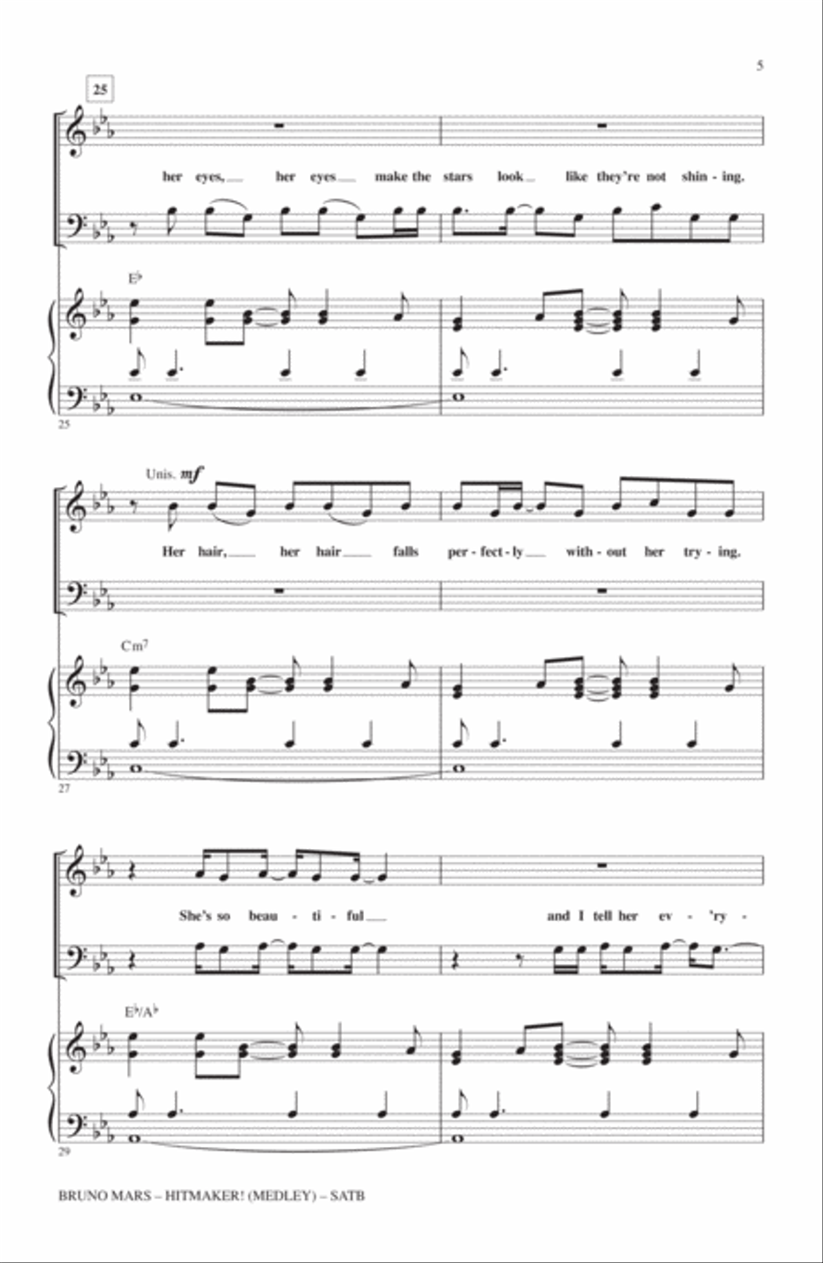 Bruno Mars: Hitmaker! (Medley)
