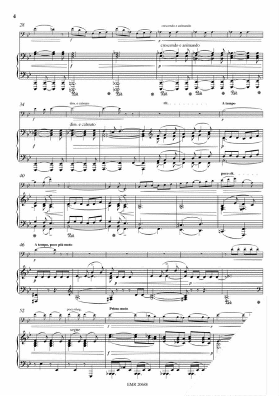 Cavatine Piano Accompaniment scores gallery preview page 4