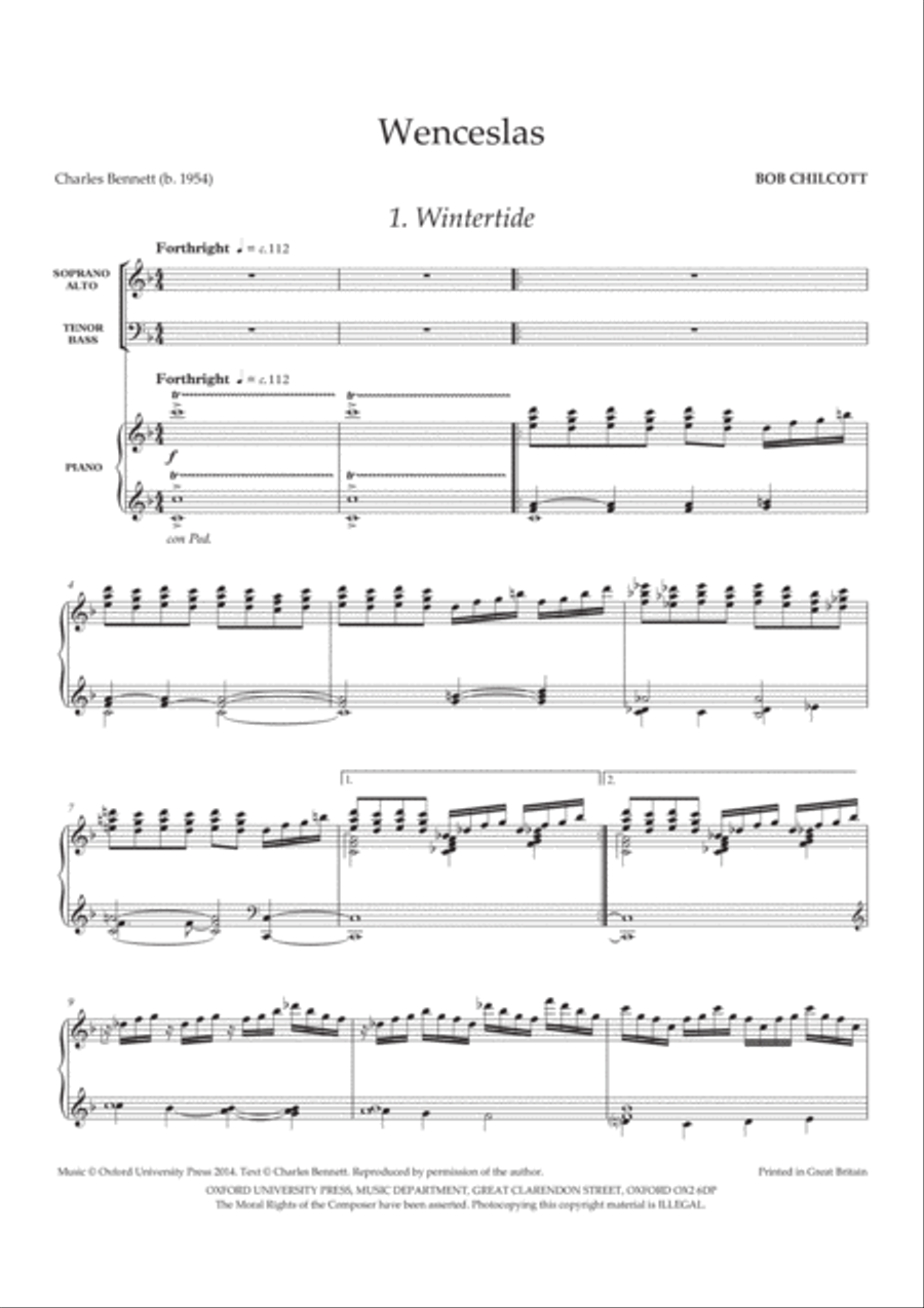 Wenceslas 4-Part scores gallery preview page 5