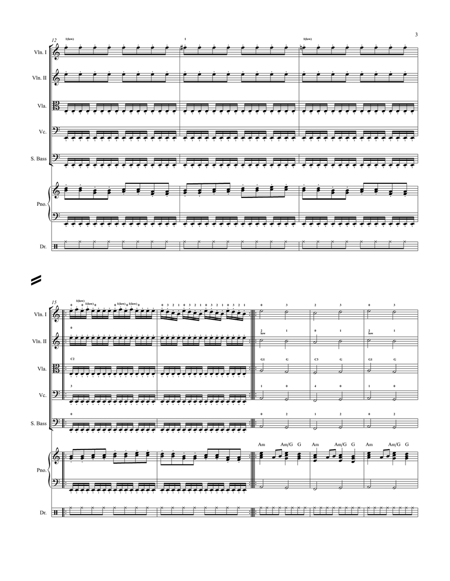 Suspense String Orchestra scores gallery preview page 3