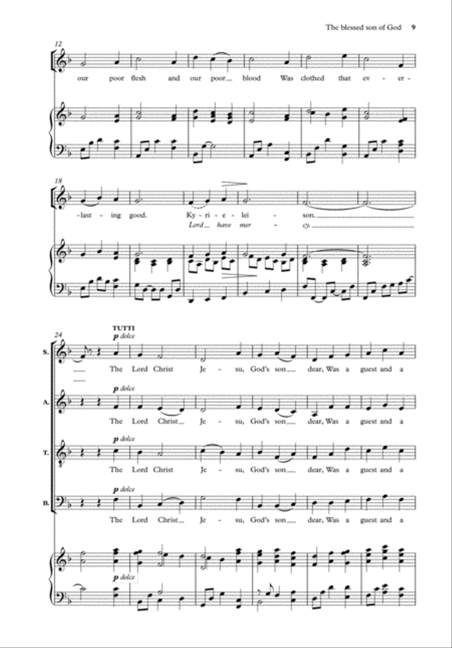 Vaughan Williams for Choirs 1 4-Part scores gallery preview page 6