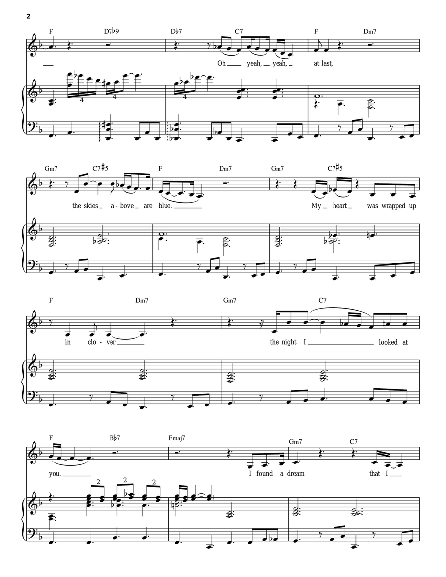 At Last At Last Voice scores gallery preview page 2