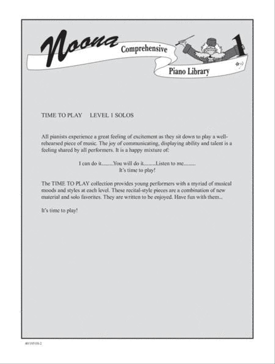 Time to Play - Level 1 Easy Piano scores gallery preview page 2