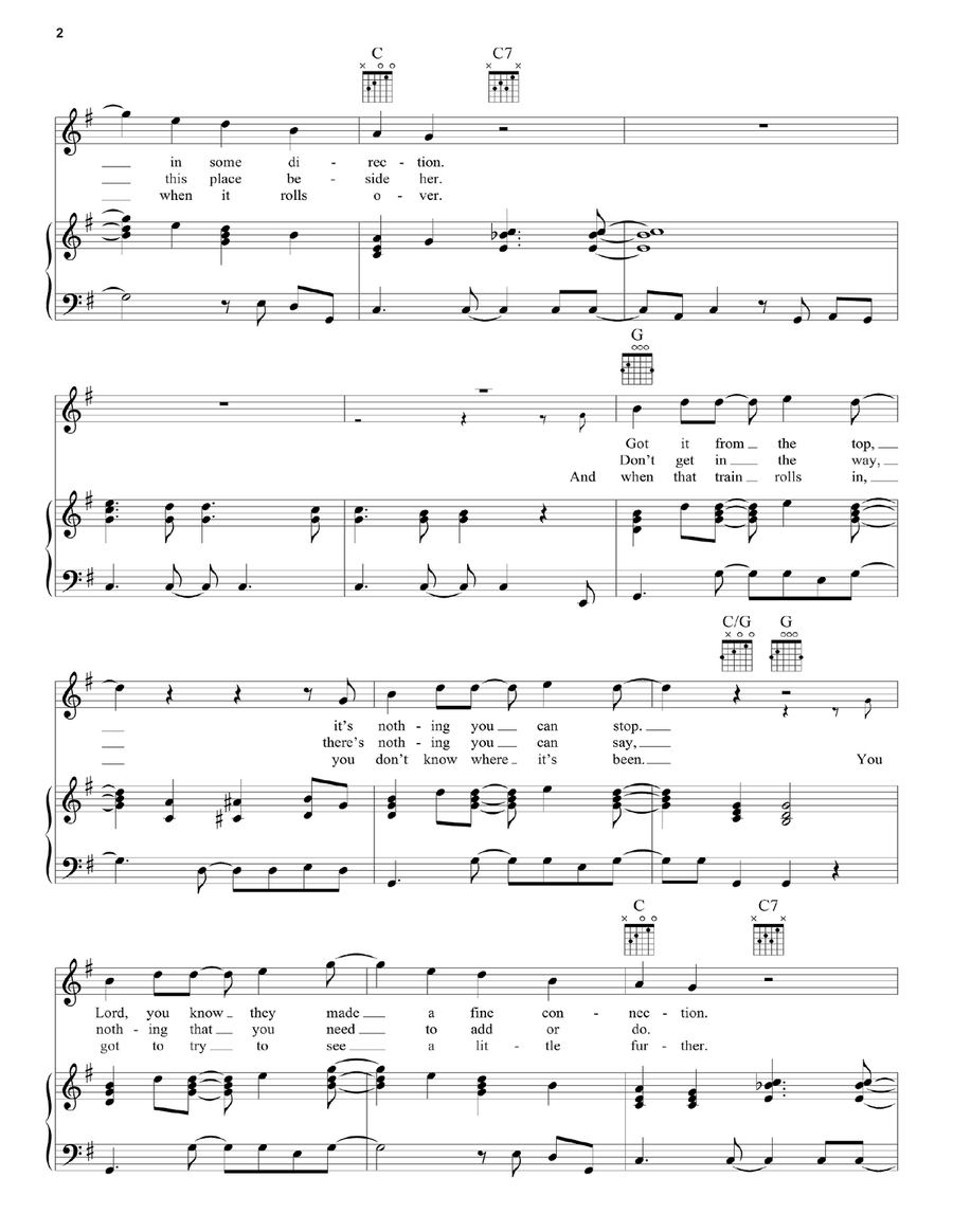 They Love Each Other Piano, Vocal, Guitar scores gallery preview page 2